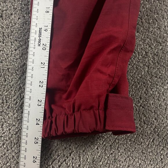 The North Face HyVent Jacket Men's Small Hooded Red Black - Picture 14 of 14